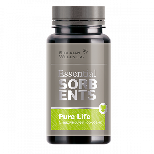 Очищающий фитосорбент Pure Life - Essential Sorbents, Сибирское здоровье, 80 г