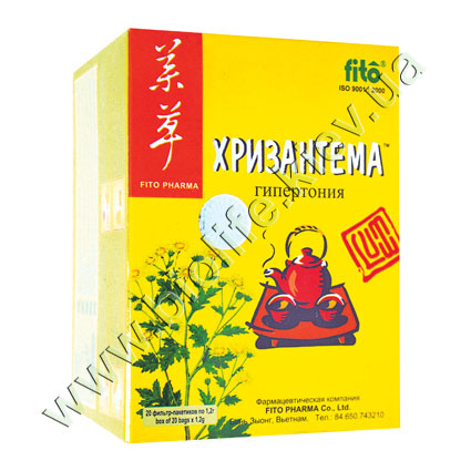 Хризантема чай пак.№20 -профилактика гипертонии